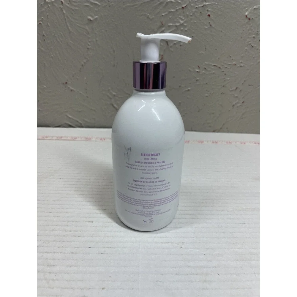 Victoria's Secret Pink Just Say Snow or Sleigh‎ What? Lotion rare. 80% Full